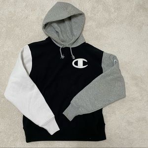 NWOT Champion Reverse Weave Colorblock Hoodie